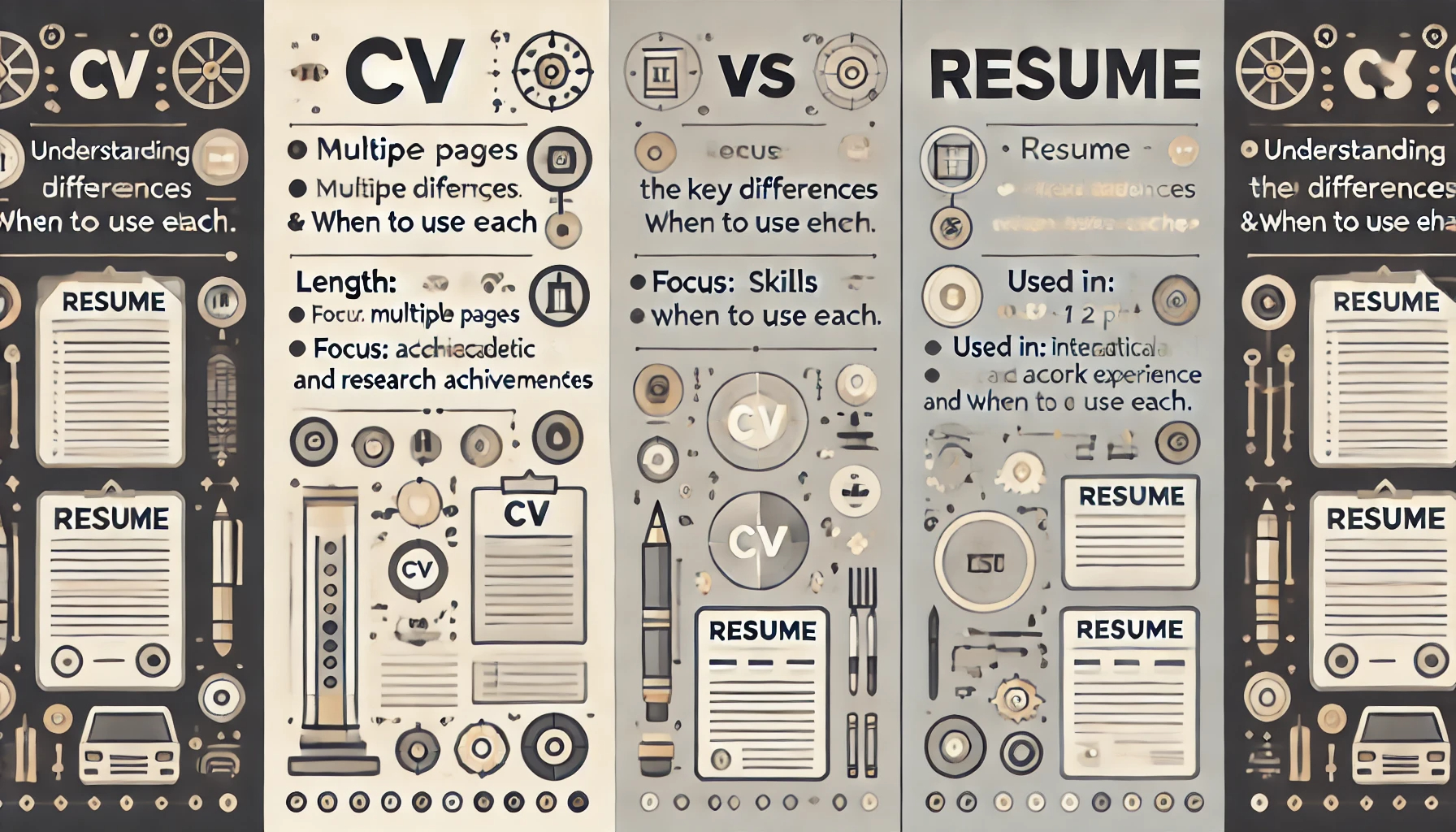 CV vs. Resume: Understanding the Key Differences and When to Use Each