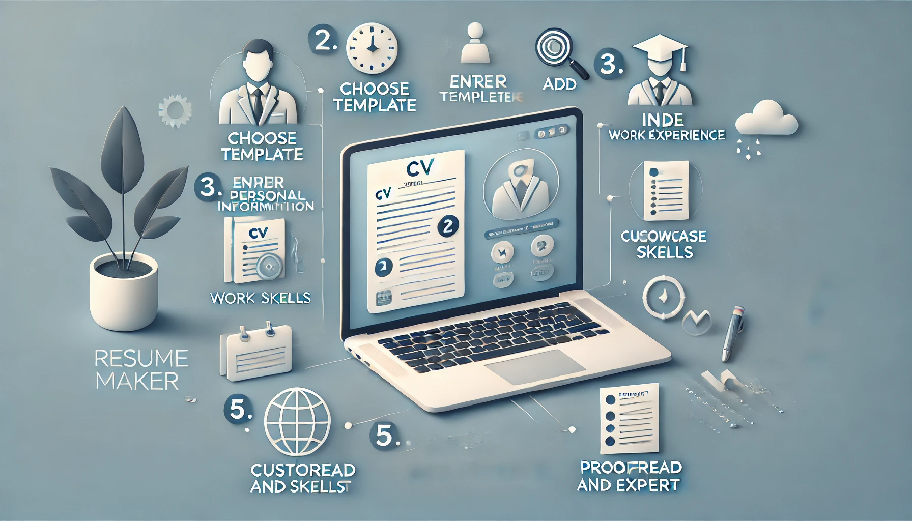 Step by Step Guide on How a CV is Made with the help of Resume Maker