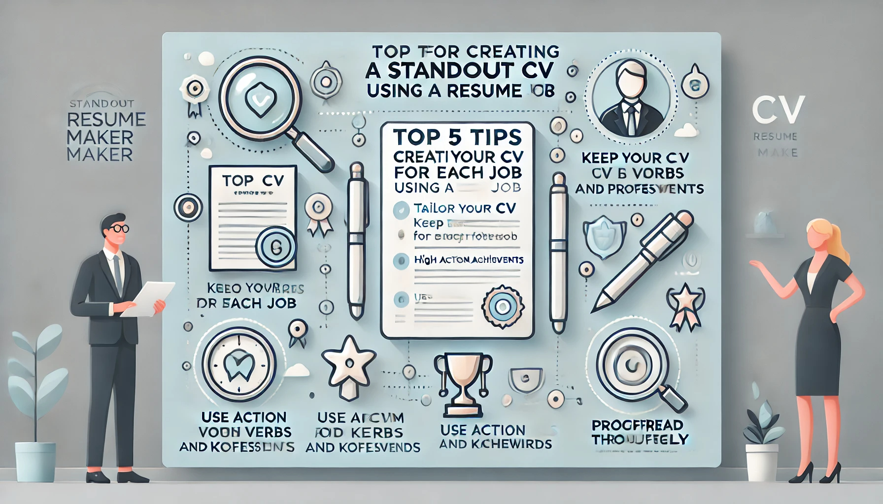 Top 5 Tips for Creating a Standout CV Using a Resume Maker