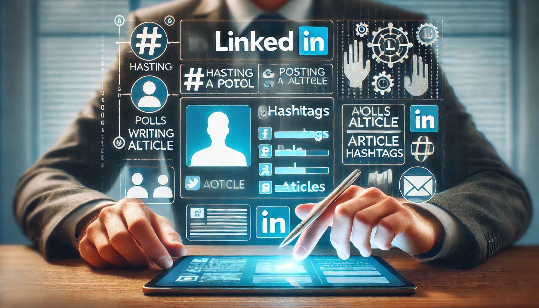 Using LinkedIn's Features Effectively: How to Leverage Hashtags, Polls, and Articles to Increase Visibility