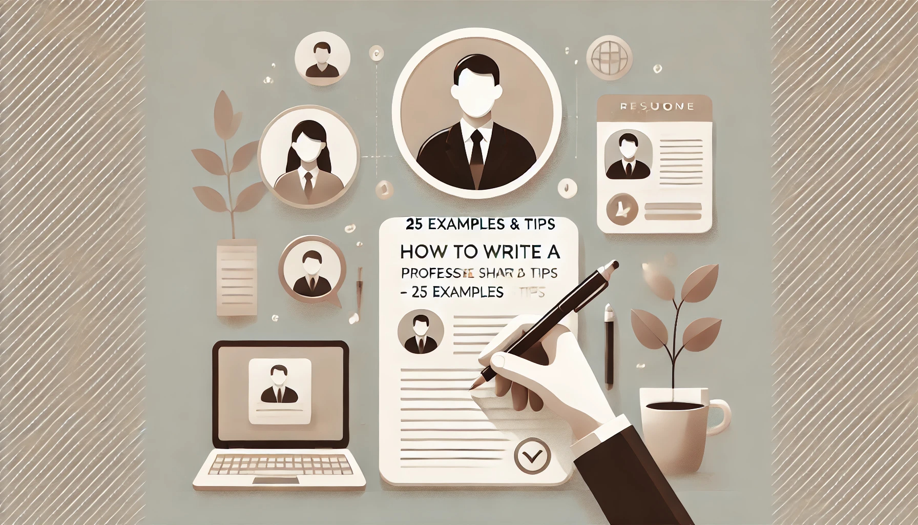 How to Write a Professional Short Bio - 25 Examples and Tips