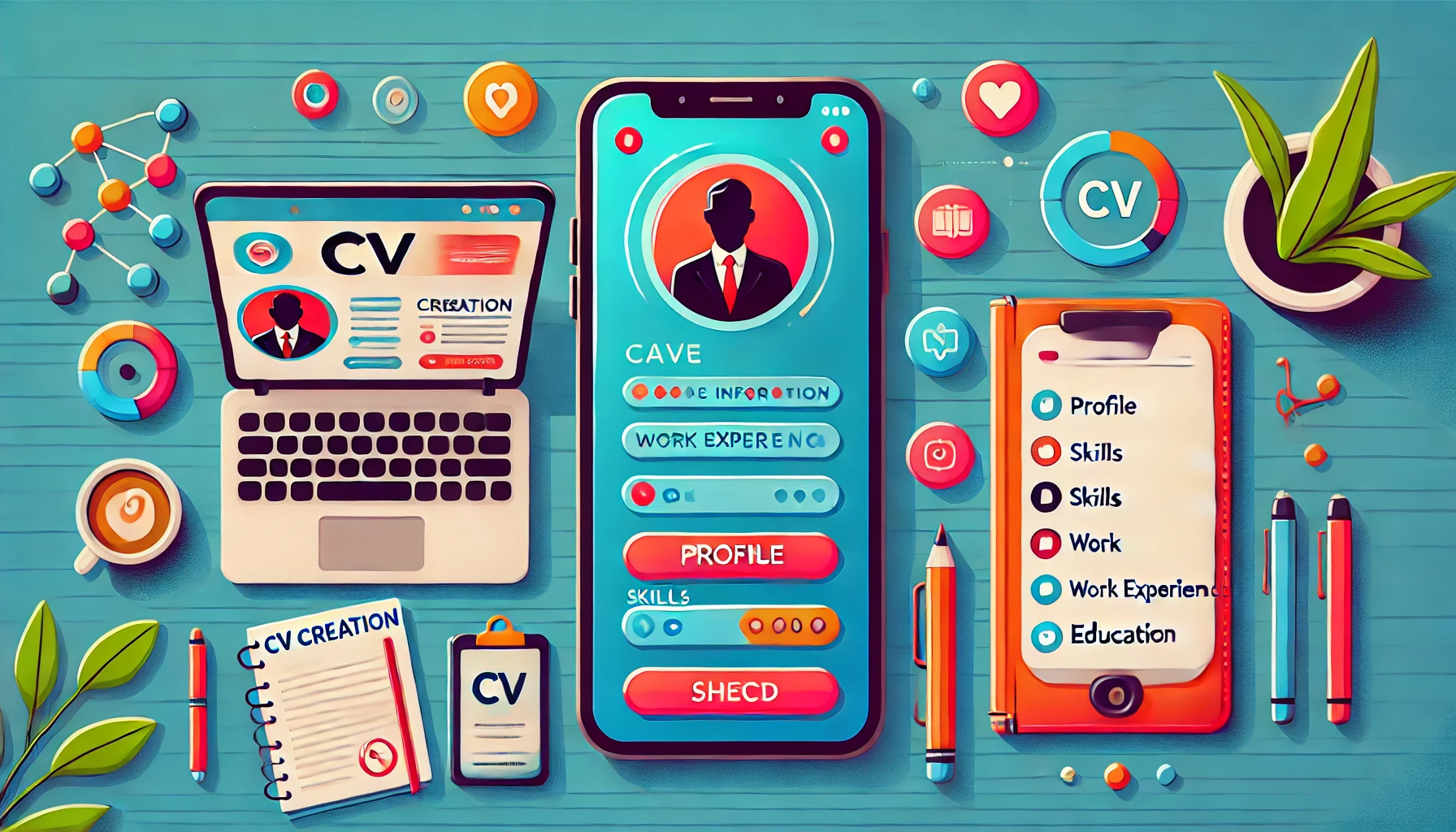 Create a Professional CV in Minutes with My CV Creator App