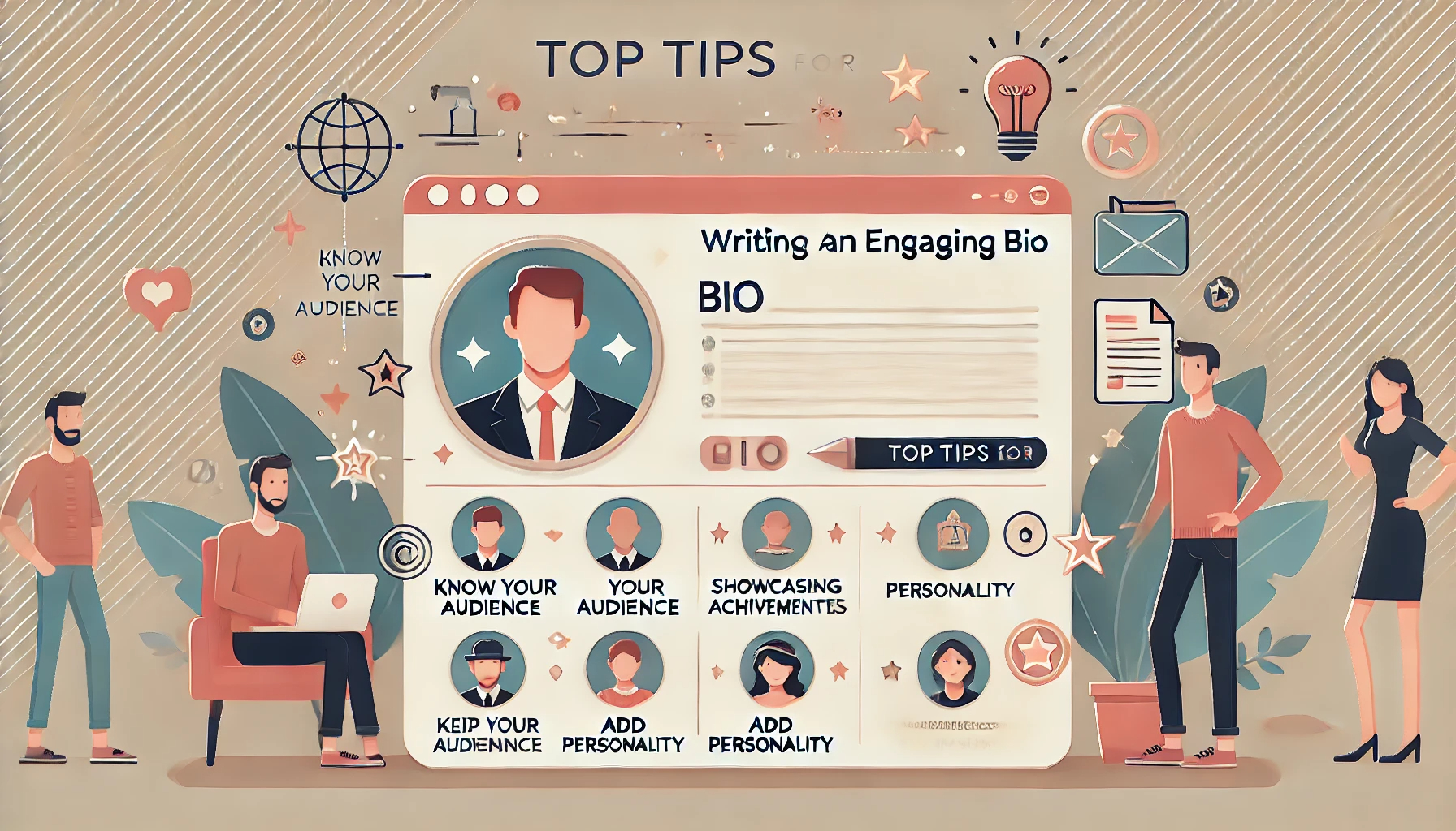 Top Tips for Writing an Engaging Bio