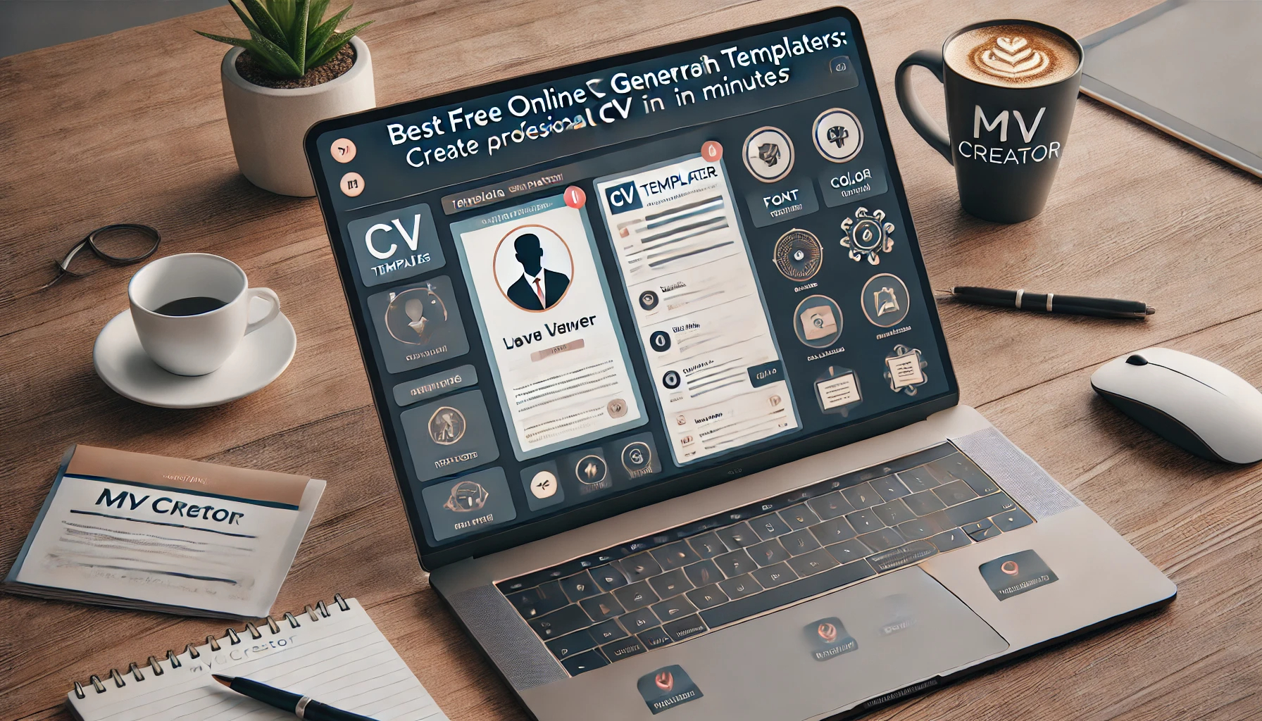 Best Free Online CV Generator with Templates: Create a Professional CV in Minutes with MyCVCreator