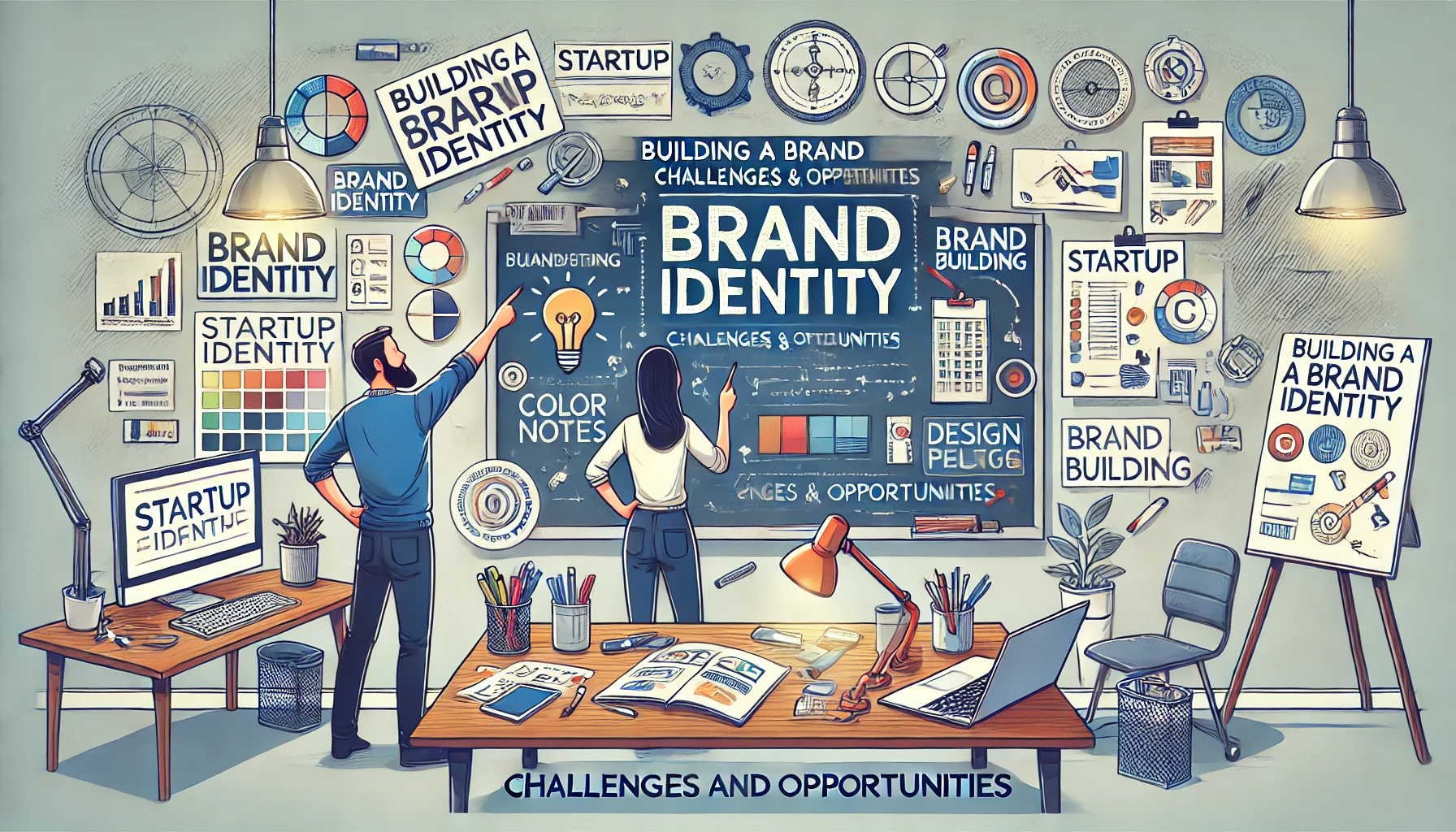 Building a Brand Identity for a Startup: Challenges and Opportunities