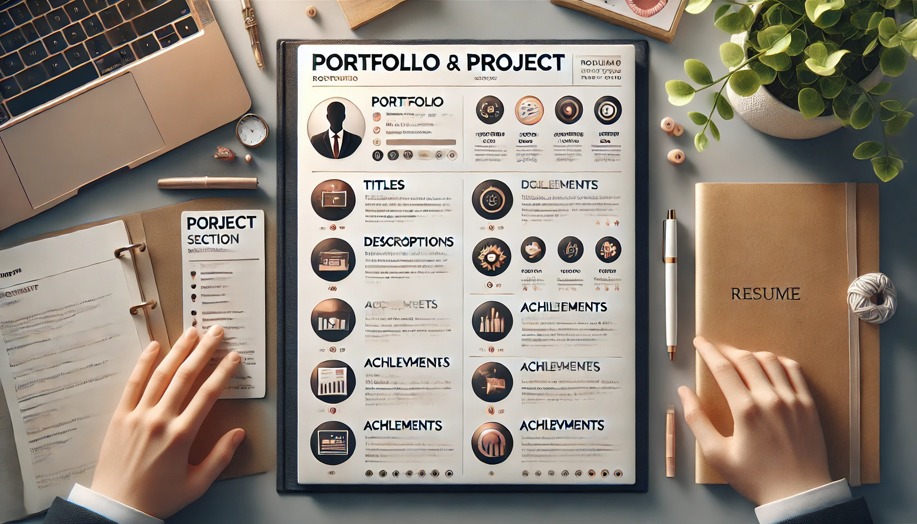 Portfolio or Project Showcase: Resume Writing