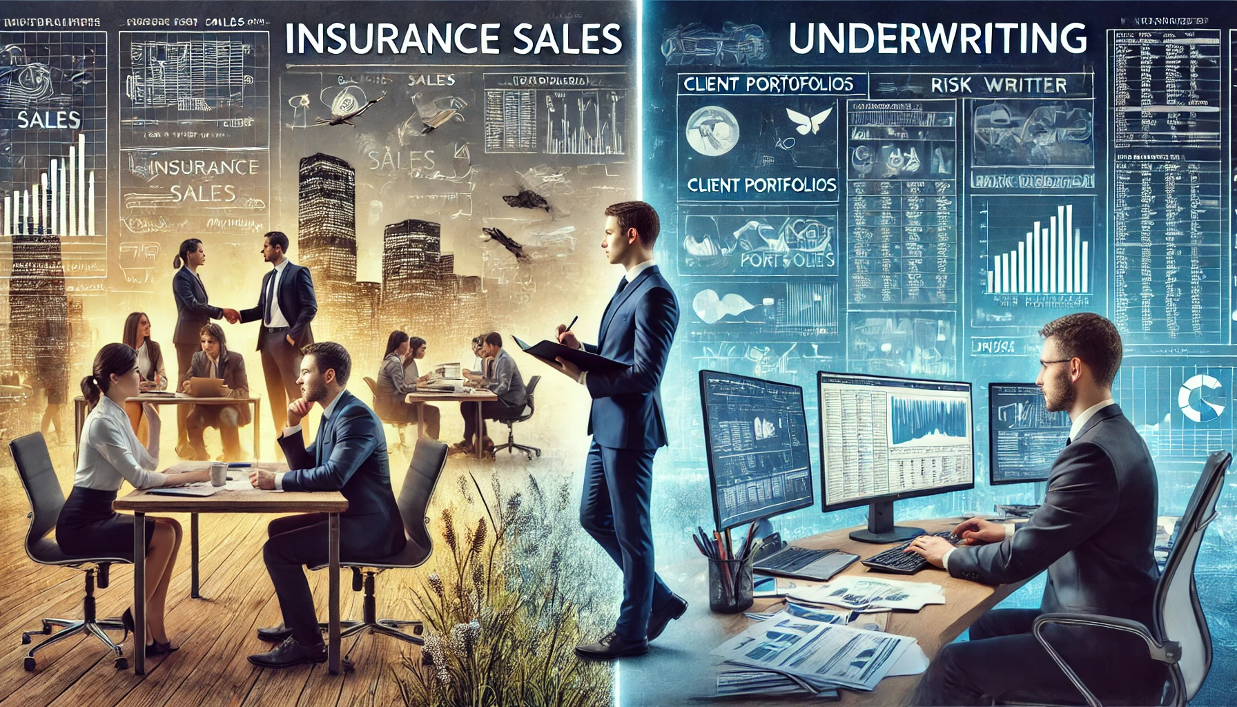 Insurance Sales vs. Underwriting: Which Career Path is Right for You?