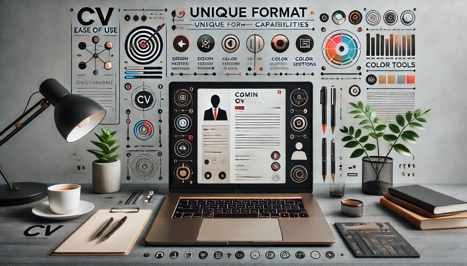 Create a standout CV with our unique format CV Creator