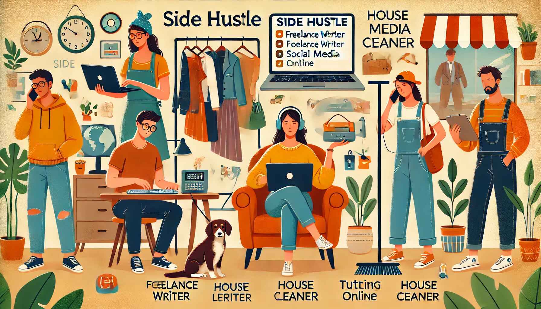 Easy Side Hustles You Can Start With Less Than $100