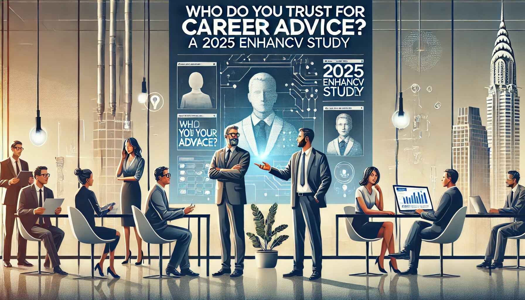 Who Do You Trust for Career Advice? A 2025 Enhancv Study