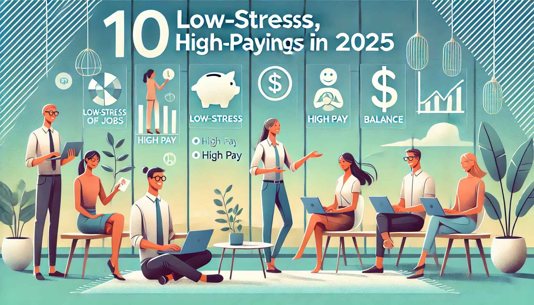 10 Low-Stress, High-Paying Jobs in 2025