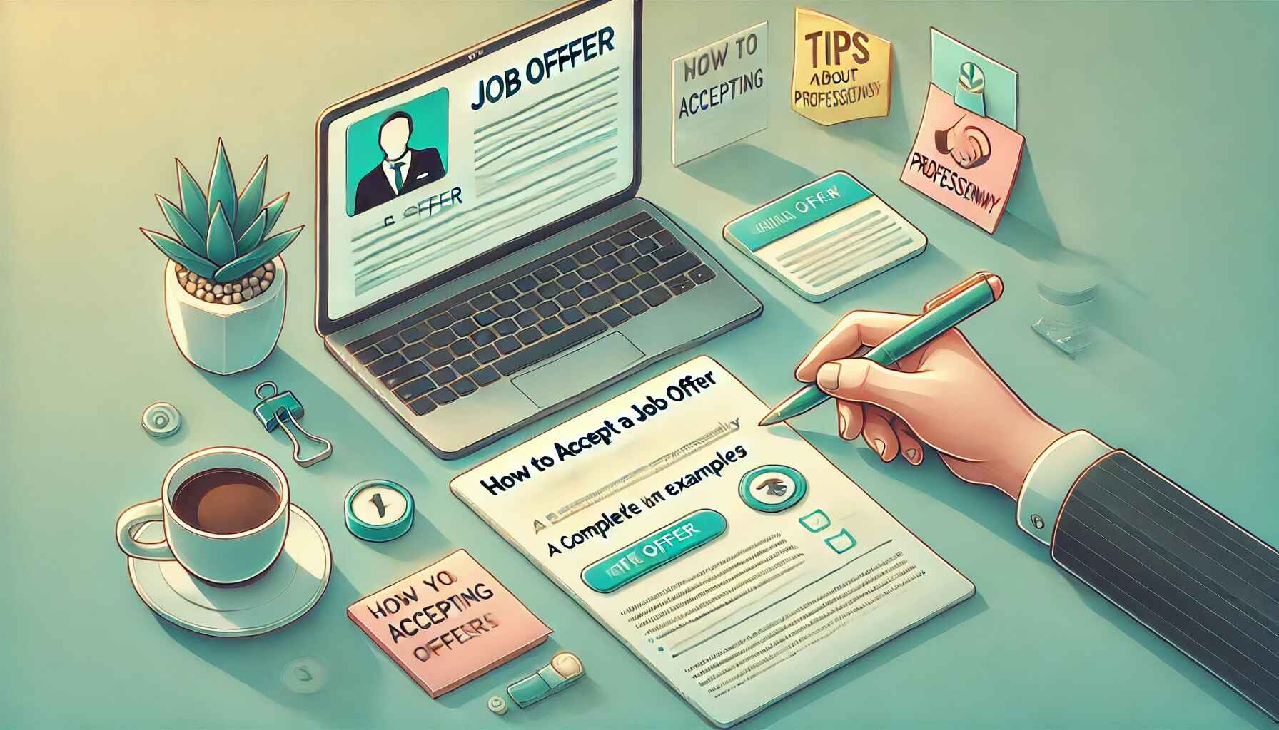 How to Accept a Job Offer Professionally: A Complete Guide with Examples