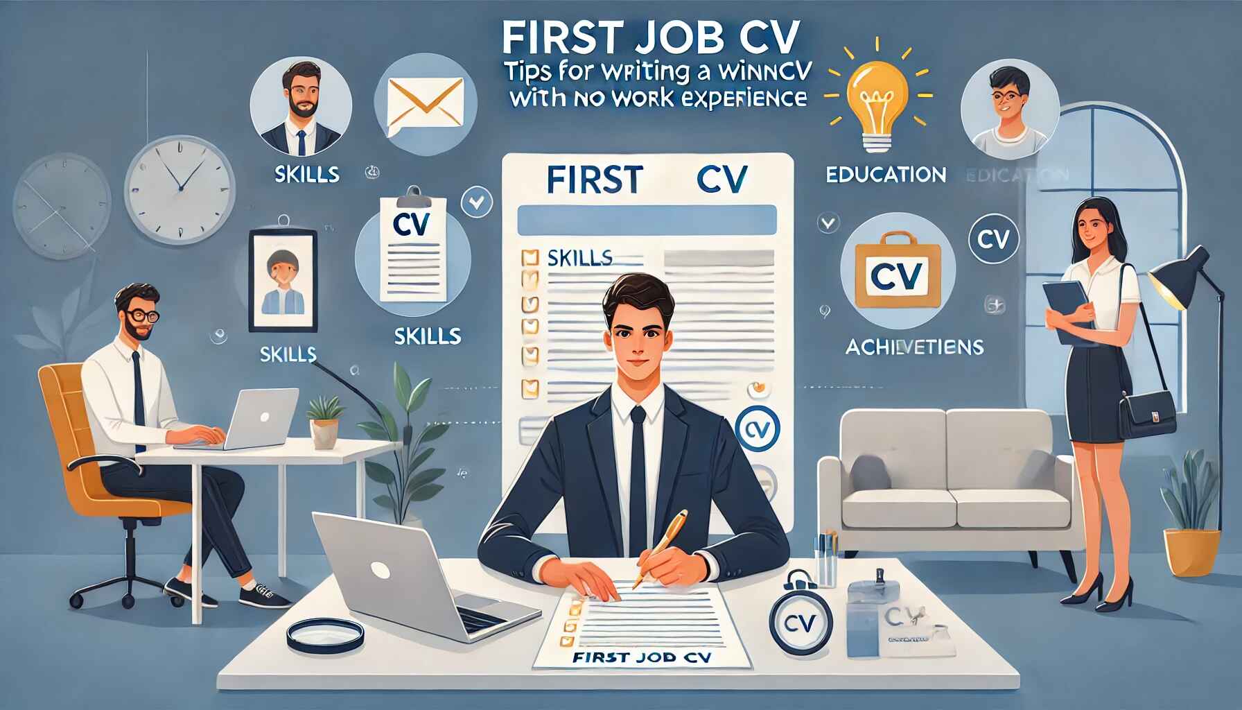 First Job CV: Tips for Writing a Winning CV with No Work Experience