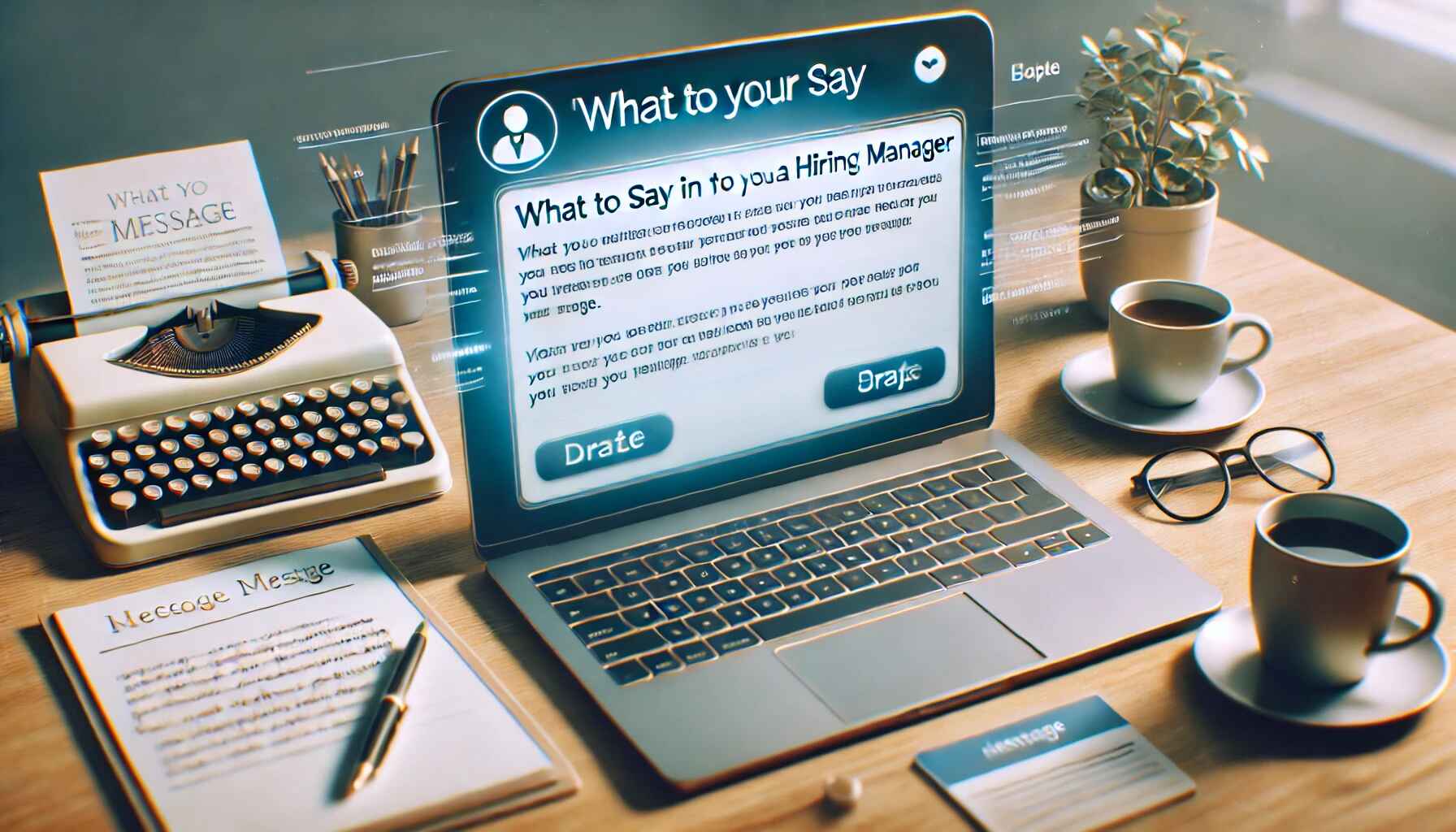 What to Say in Your First Message to a Hiring Manager in 2025