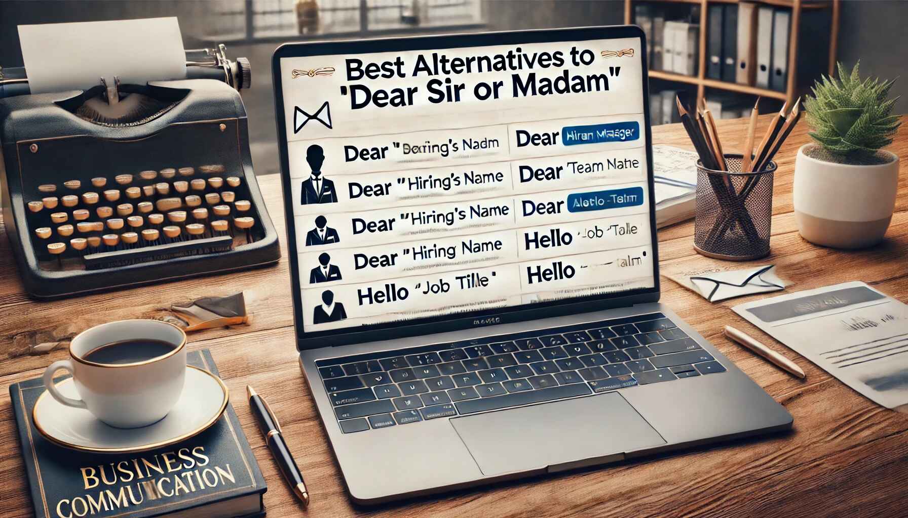 Modern Greetings to Replace Dear Sir or Madam