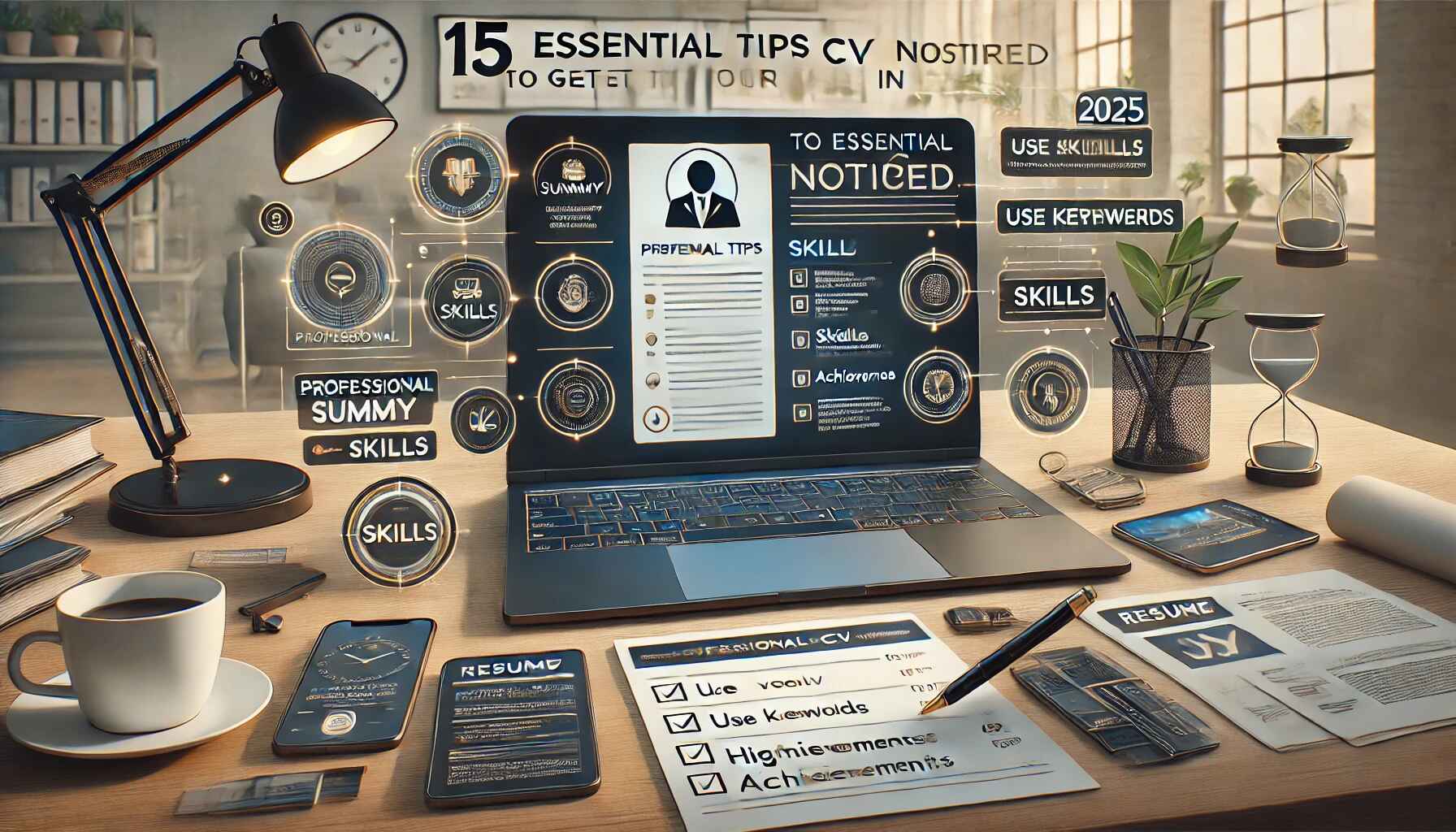 15 Essential Tips to Get Your CV Noticed in 2025