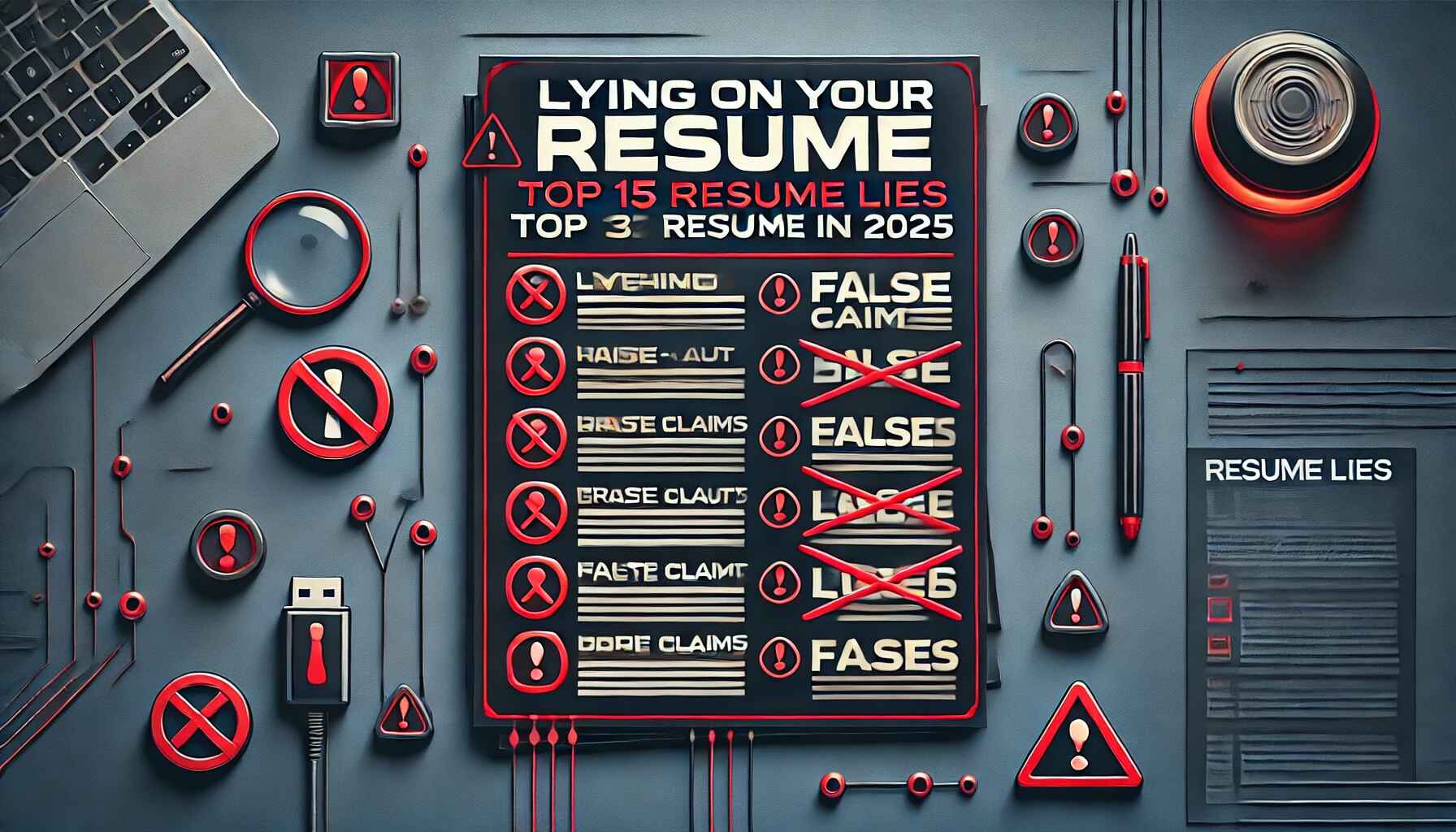 Lying On Your Resume: Top 15 Resume Lies In 2025