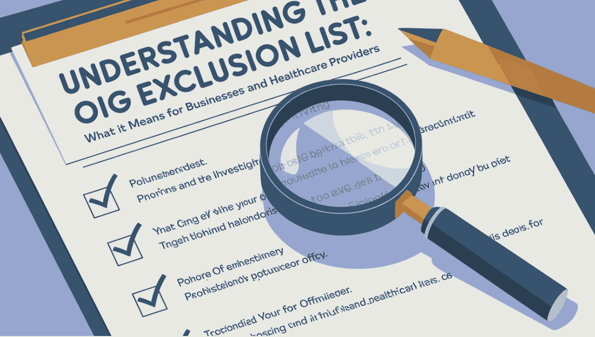 Understanding the OIG Exclusion List: What It Means for Businesses and Healthcare Providers