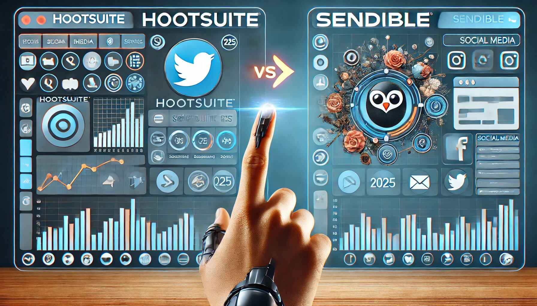 Hootsuite vs Sendible: Which is the best choice in 2025?