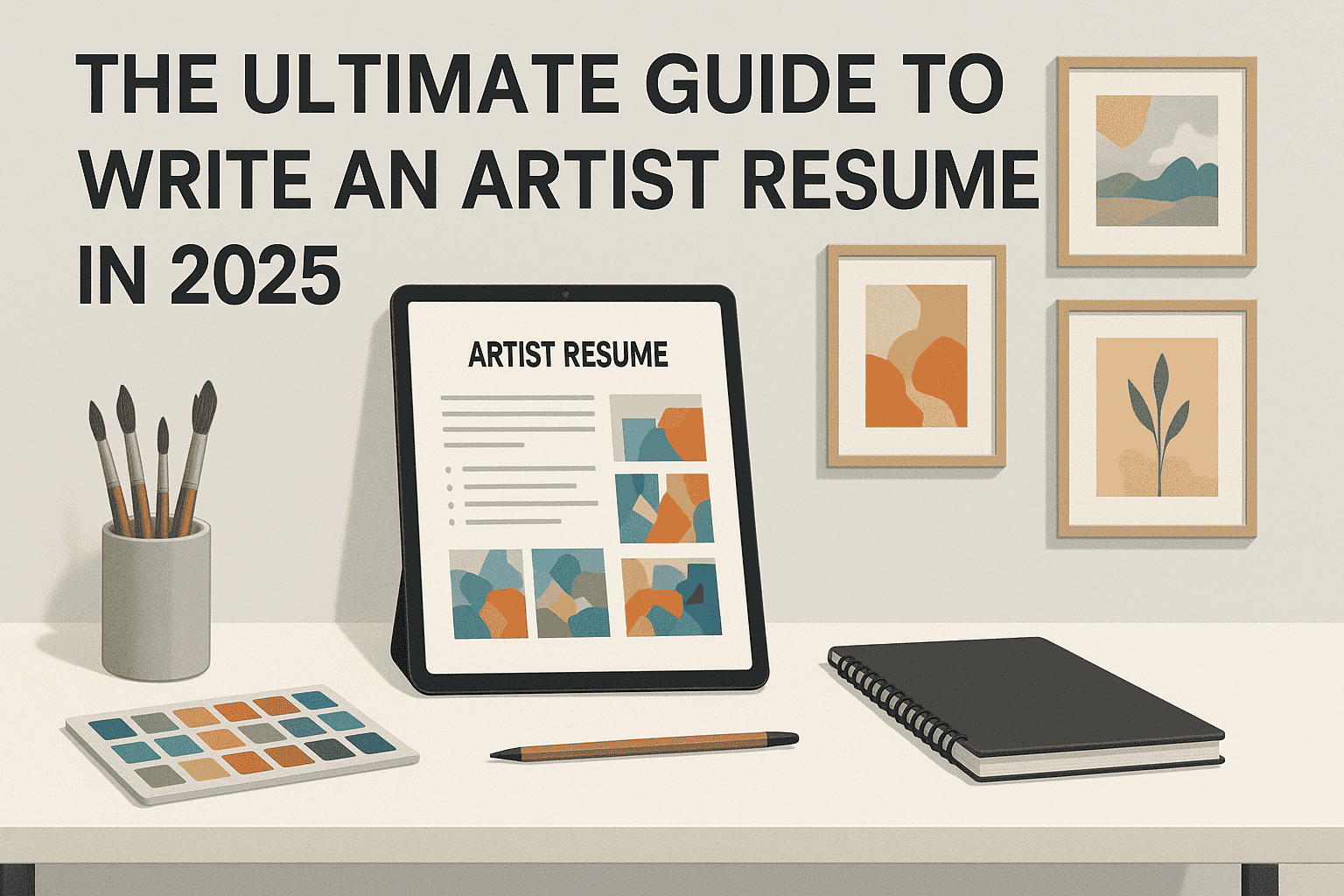 The Ultimate Guide to Write an Artist Resume in 2025