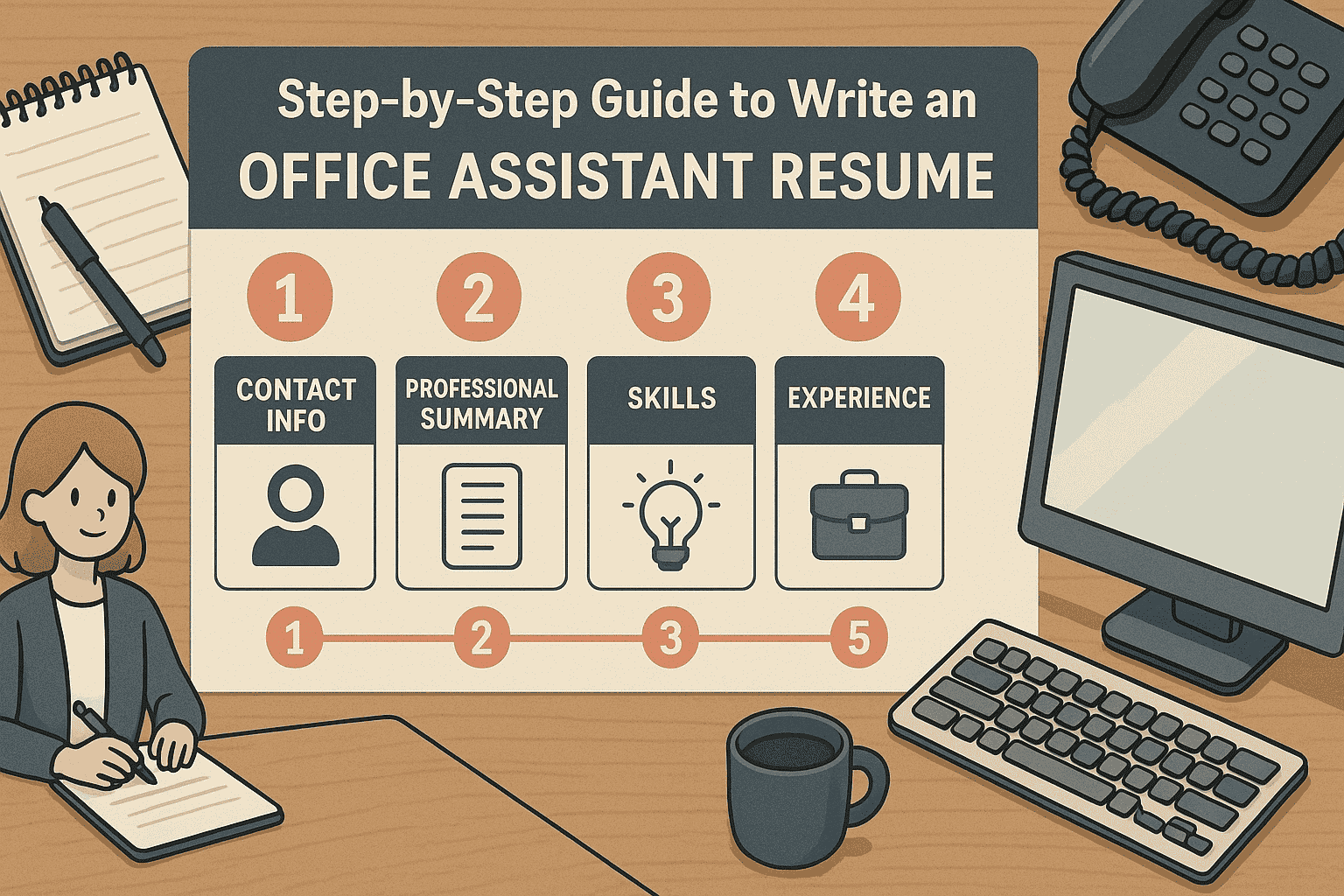 Step by Step Guide to Write an Office Assistant Resume