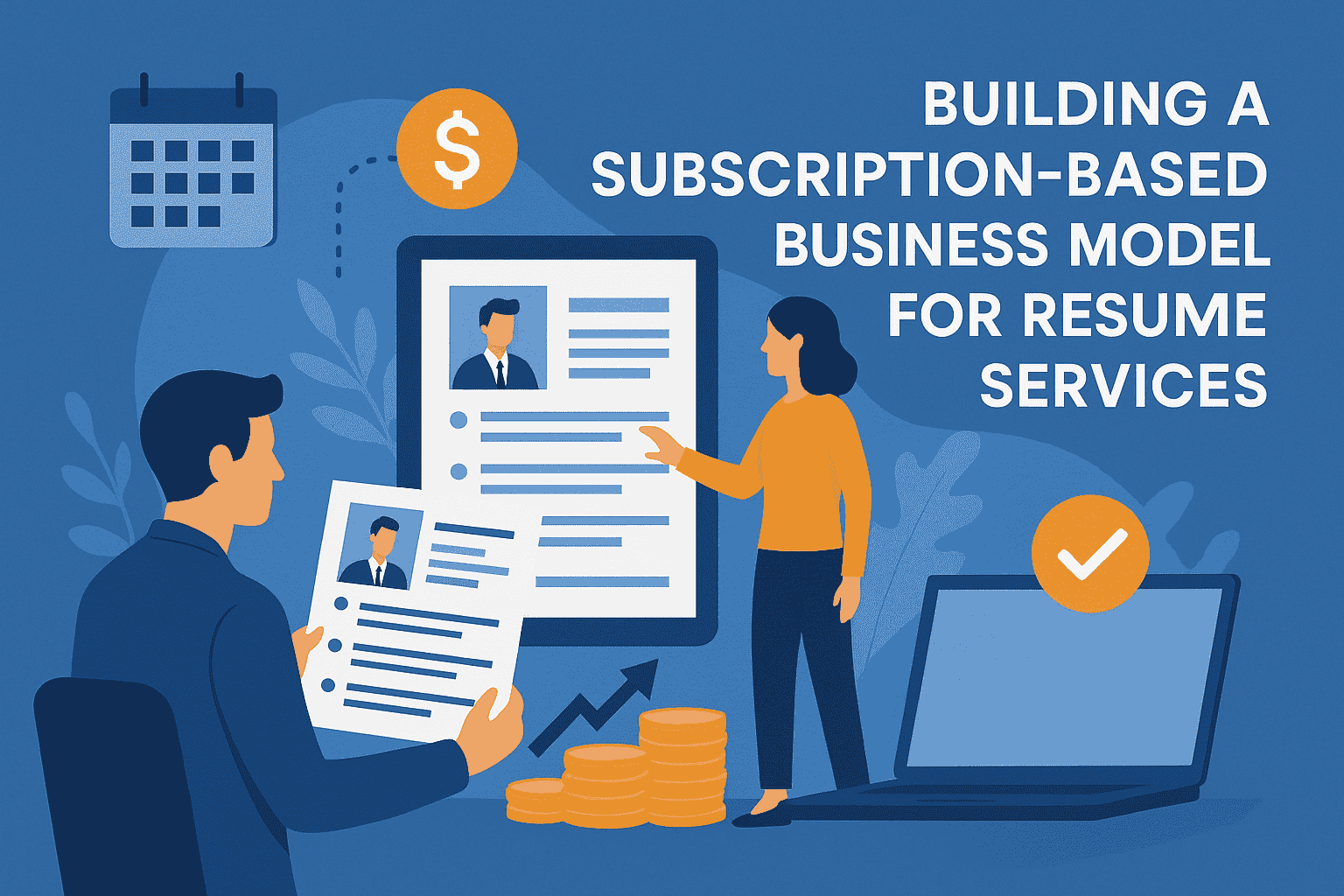 Building a Subscription-Based Business Model for Resume Services
