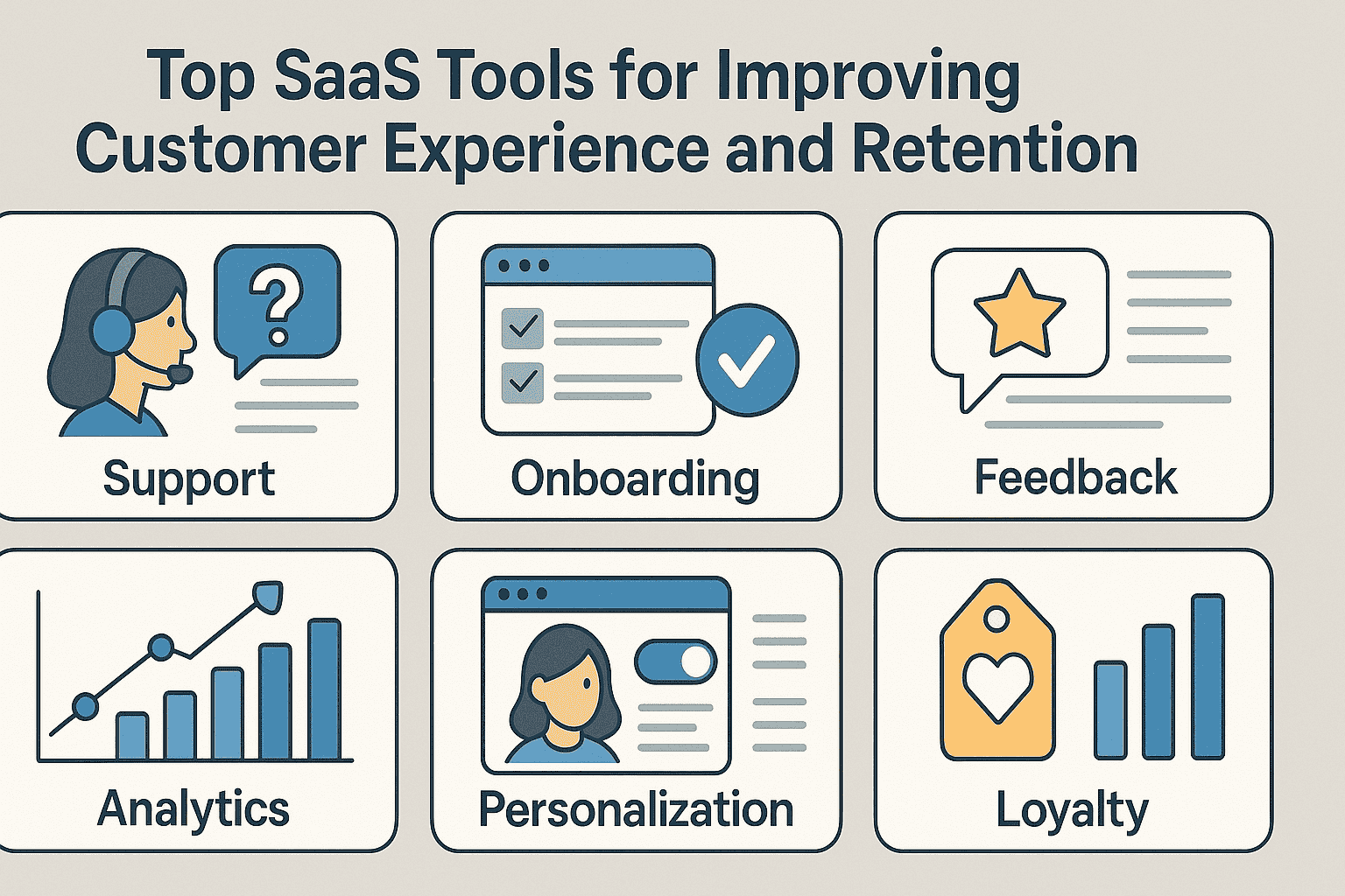 Top SaaS Tools for Improving Customer Experience and Retention