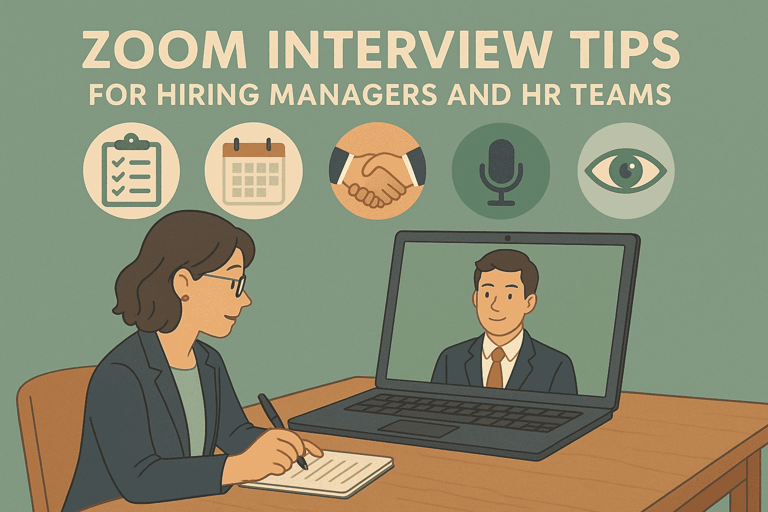 Zoom Interview Tips for Hiring Managers and HR Teams