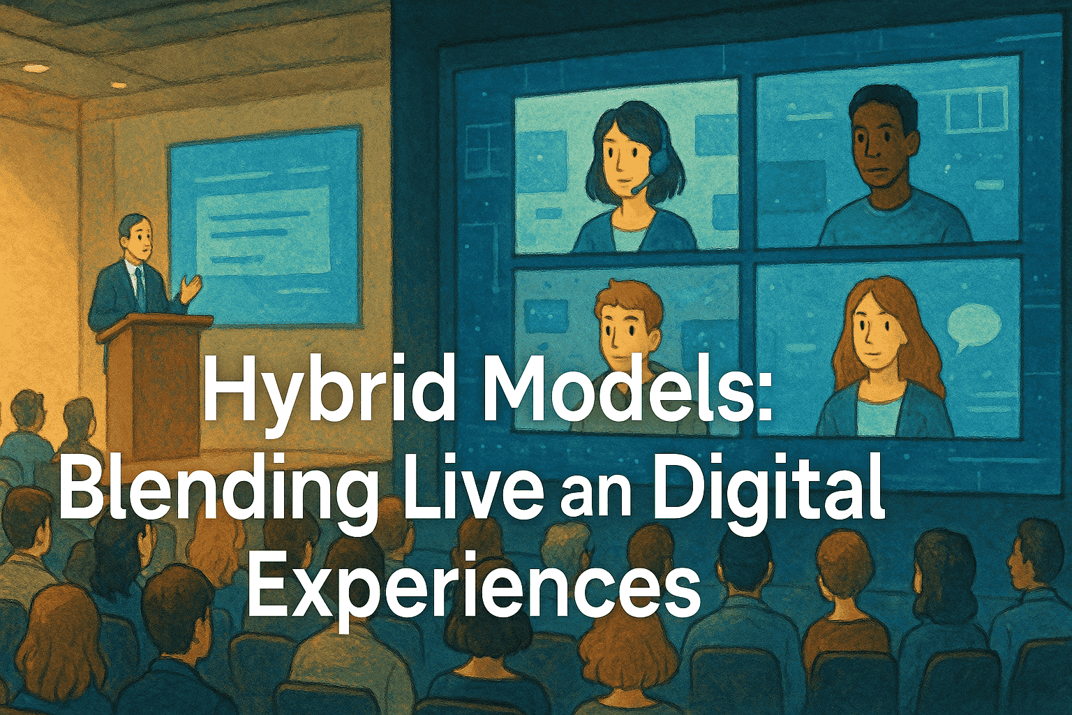 Hybrid Models: Blending Live and Digital Experiences