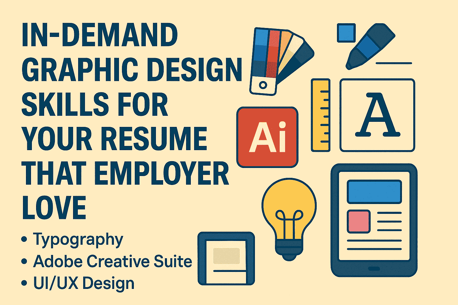 In-Demand Graphic Design Skills for Your Resume That Employers Love