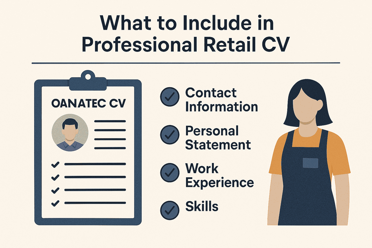 What to Include in a Professional Retail CV