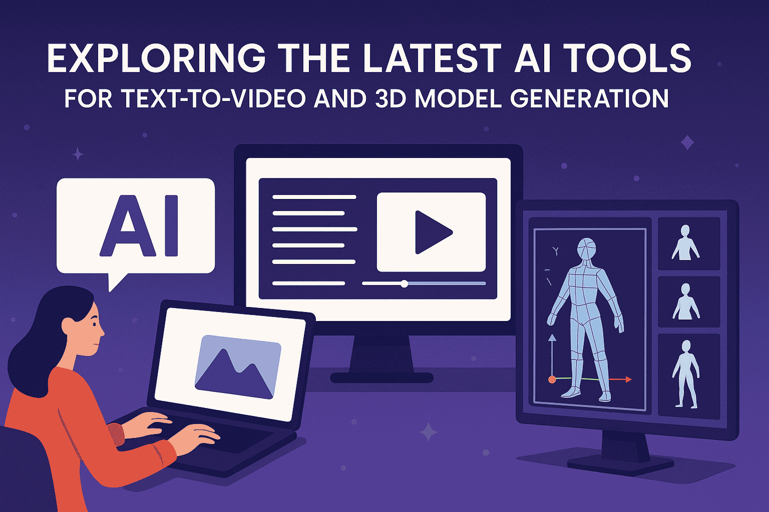 Exploring the Latest AI Tools for Text-to-Video and 3D Model Generation