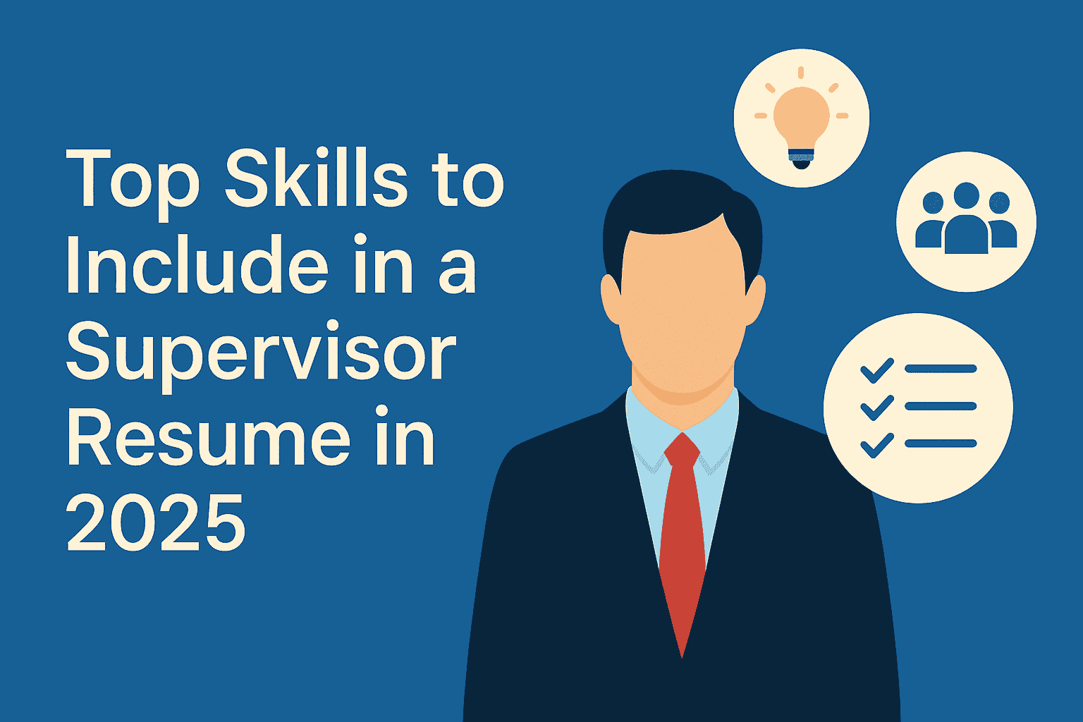 Top Skills to Include in a Supervisor Resume in 2025