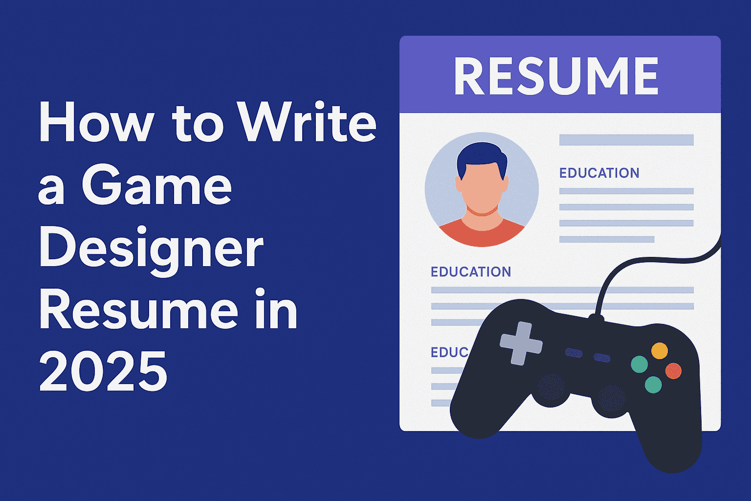 How to Write a Game Designer Resume