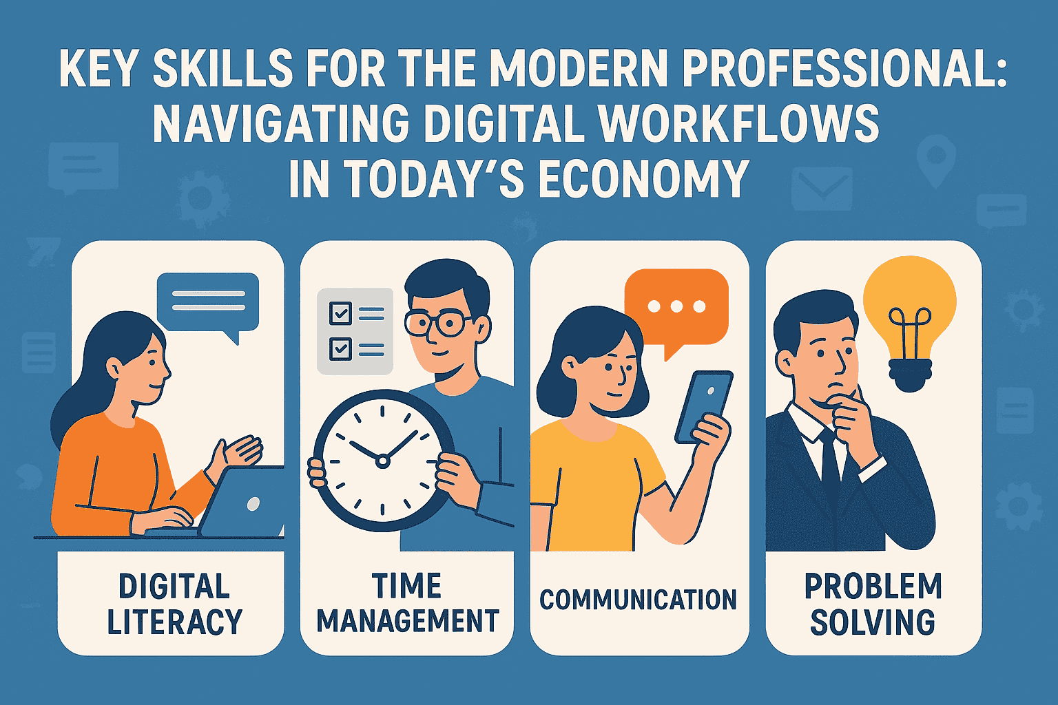 Key Skills for the Modern Professional: Navigating Digital Workflows in Today’s Economy