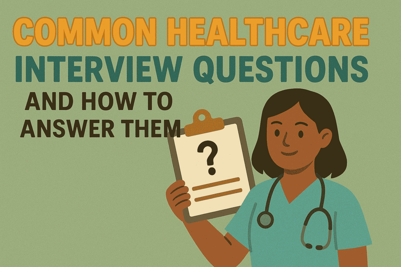 Common Healthcare Interview Questions and How to Answer Them