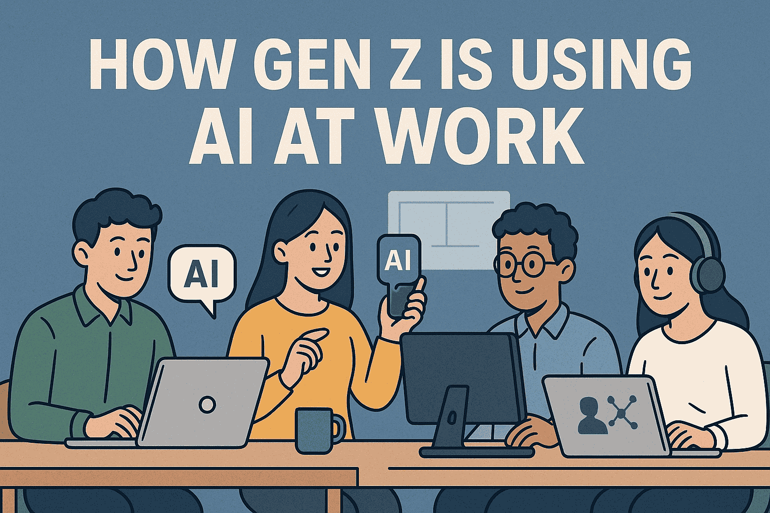 How Gen Z Is Using AI at Work