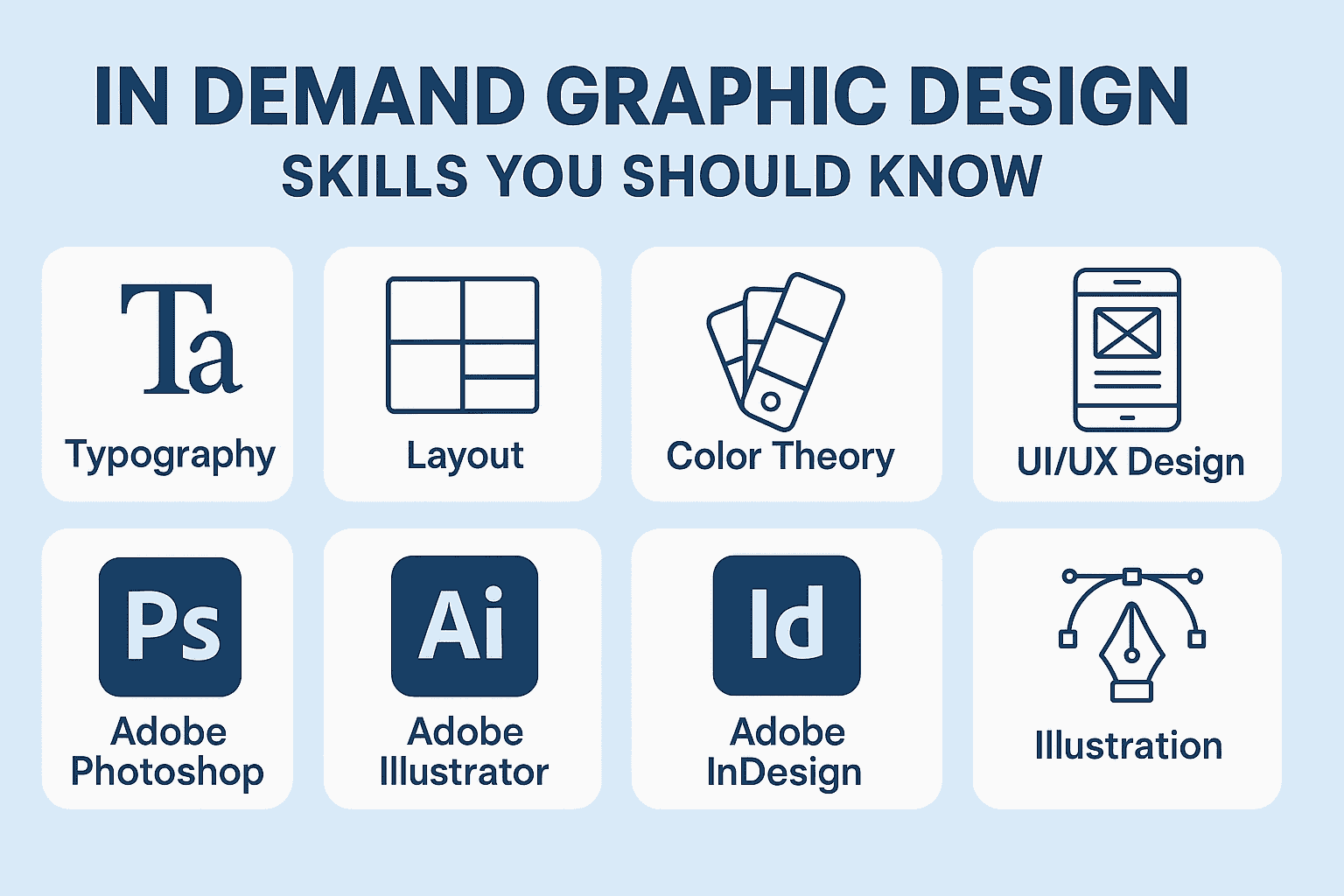 In Demand Graphic Design Skills You Should Know