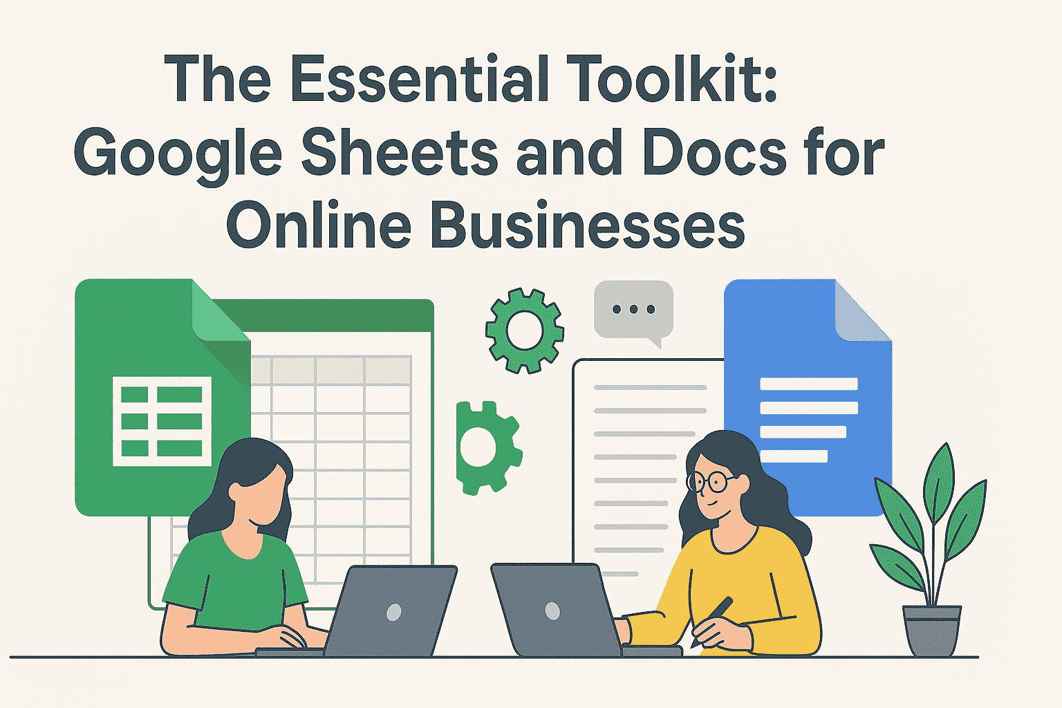 The Essential Toolkit: Google Sheets and Docs for Online Businesses