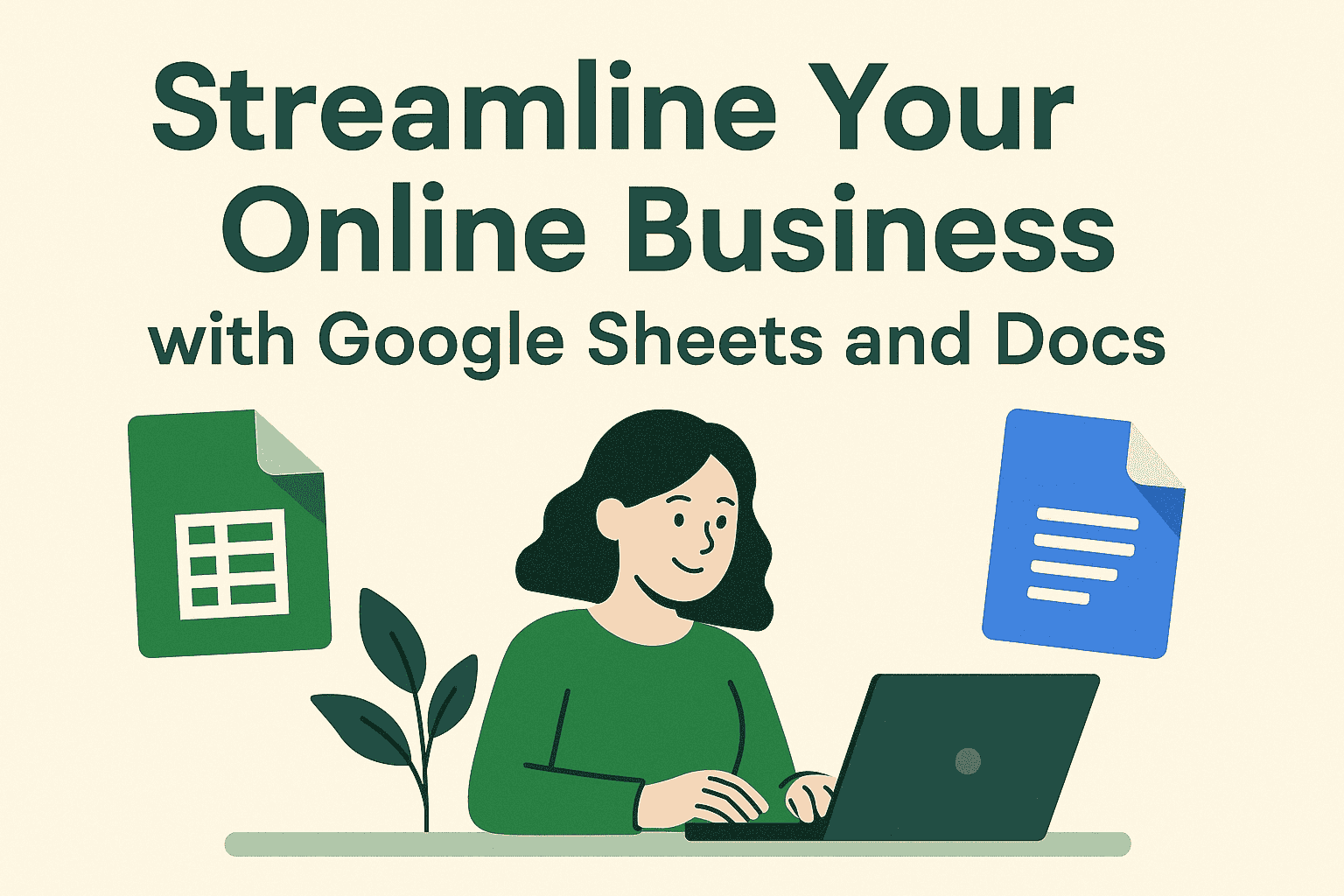 Streamline Your Online Business with Google Sheets and Docs