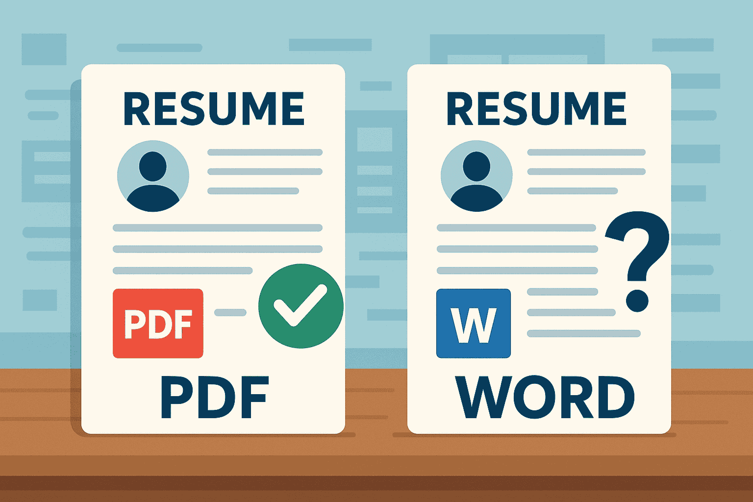 Resume PDF or Word Format Which Is Better