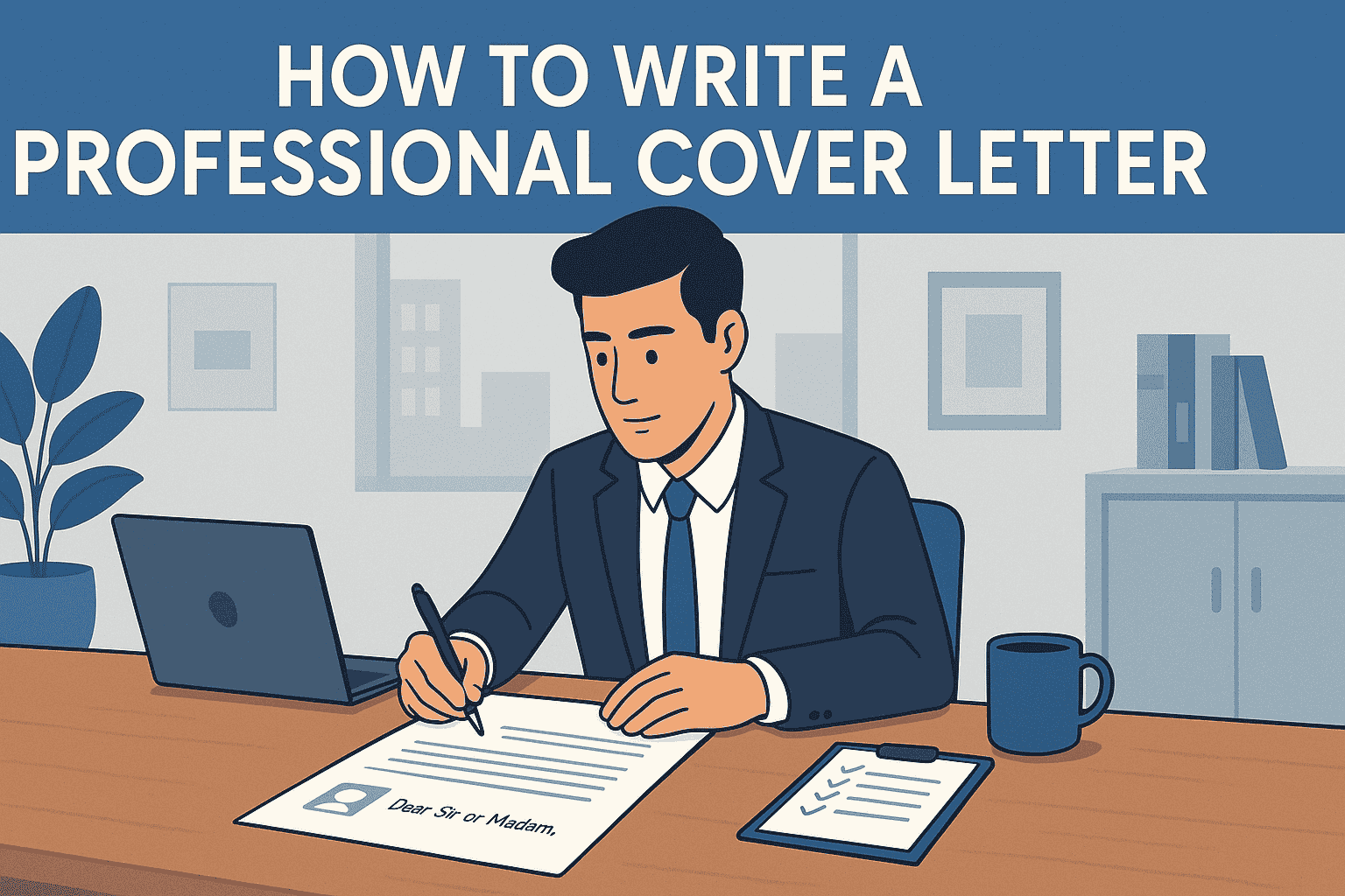 How to Write a Professional Cover Letter