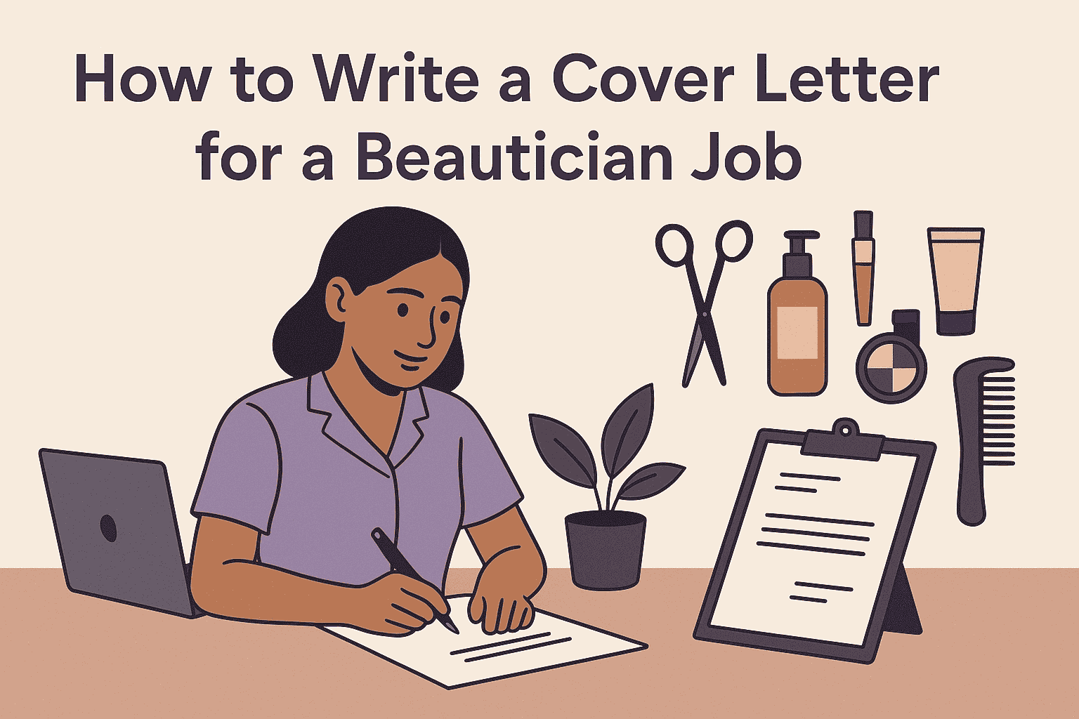 How to Write a Cover Letter for a Beautician Job