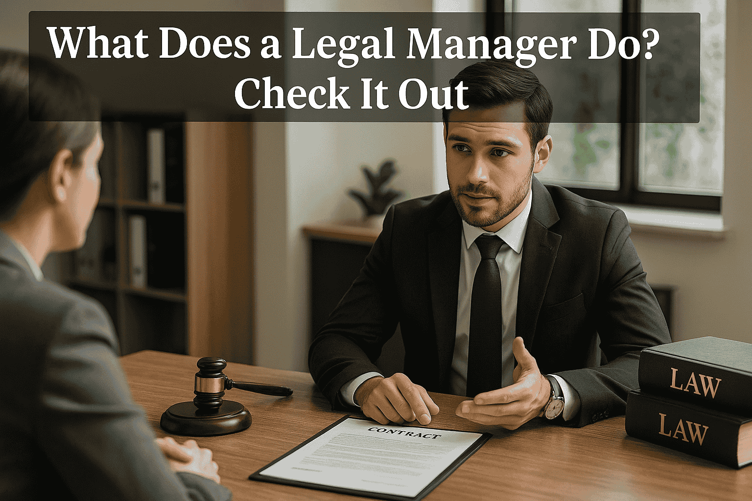 What Does a Legal Manager Do? Check It Out!
